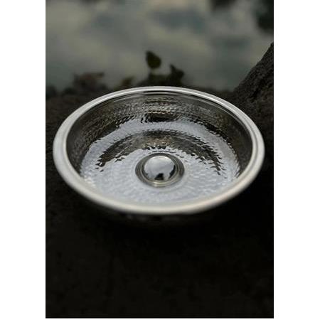 %100 EL İŞÇİLĞİ, BAKIR ÜZERİ GÜMÜŞ KAPLAMA HAMAM TASI (370G)